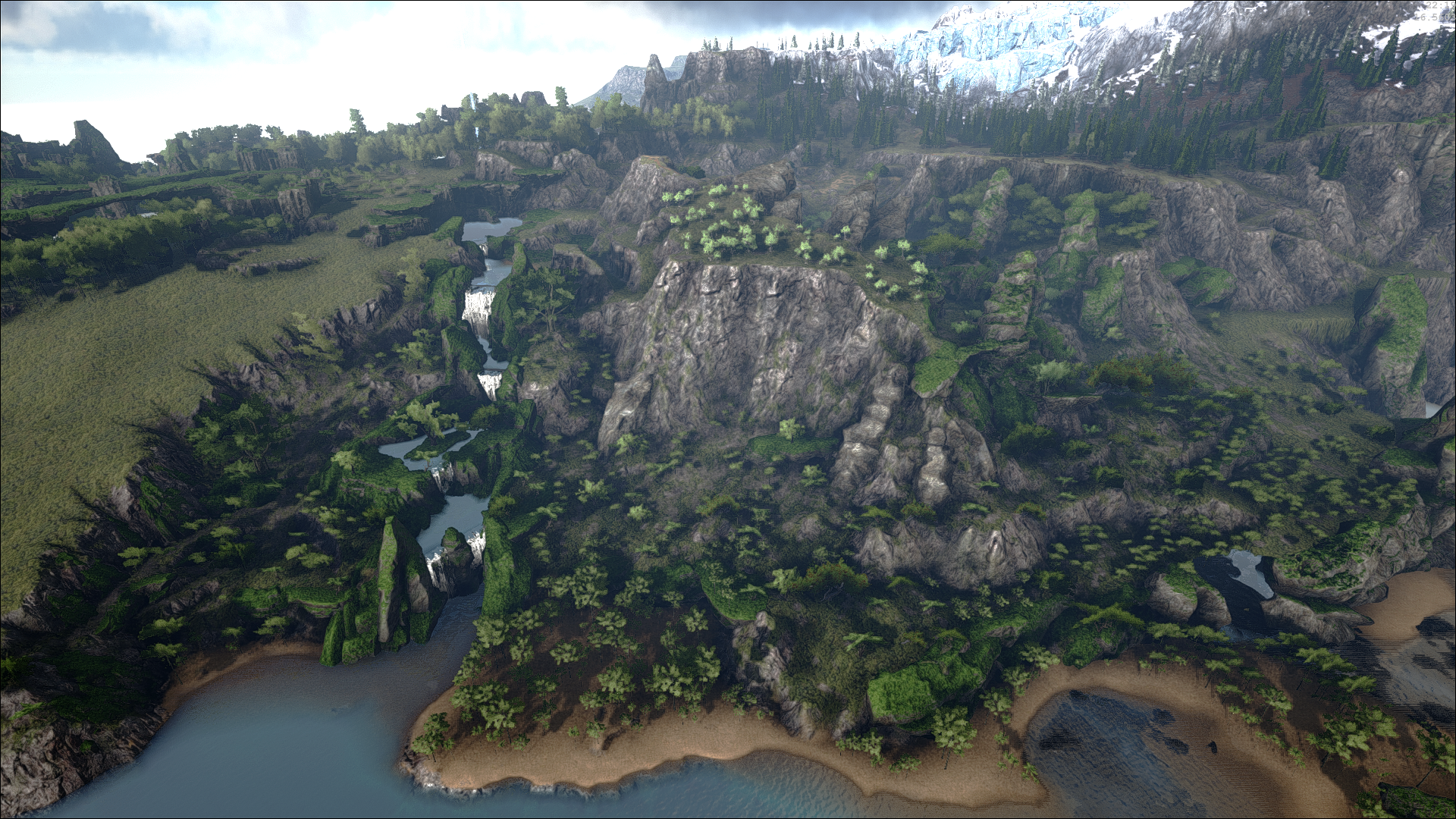 Rocklands Ragnarok Ark Survival Evolved Map Wiki Fandom