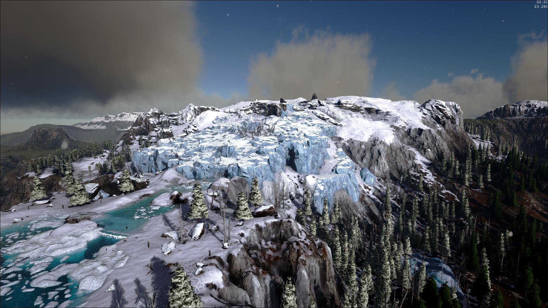 Icy Mountain Tops Ragnarok Ark Survival Evolved Map Wiki Fandom