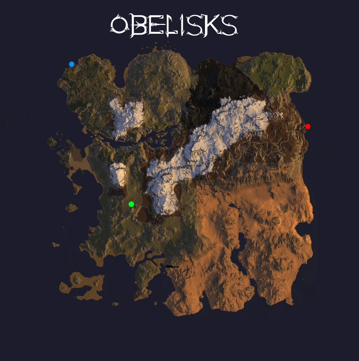Ark The Island Map Obelisk Obelisks | Ragnarok - Ark:survival Evolved Map Wiki | Fandom