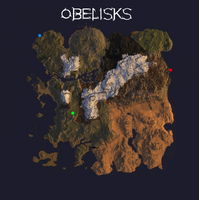 Obelisks Ragnarok Ark Survival Evolved Map Wiki Fandom