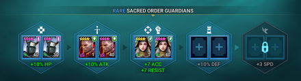 Rare Sacred Order Guardians