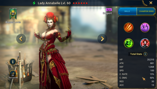Lady Annabelle 60