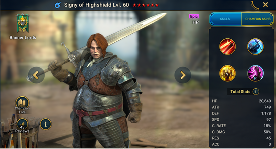 Signy Of Highshield 60