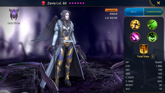 Raid shadow deals legends zavia