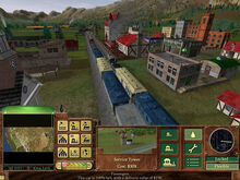 The new 3D graphics were a major selling feature in Railroad Tycoon 3