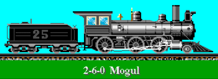 2-6-0 Mogul Locomotives in the USA