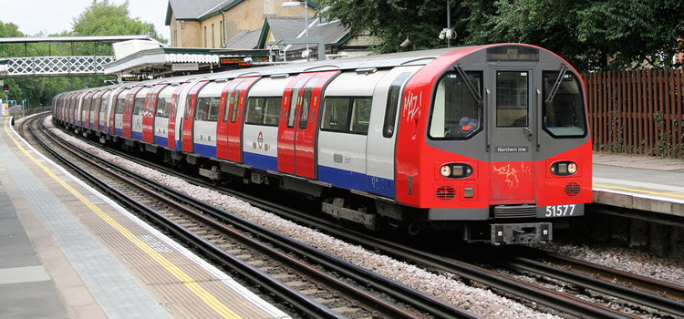 London Underground Train  Northern Line 