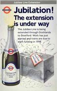 Jubilee Line extension poster