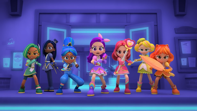 Say hello to the Seven Mermaid Princesses!