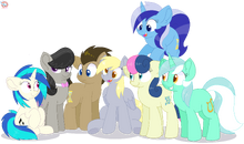 Backgroundponyrainboweeve