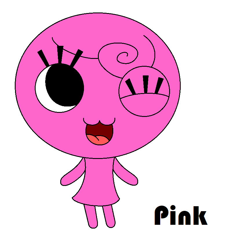 Pink The Friendly Monster (My Rainbow Friends OC) by starbunny196 on  DeviantArt