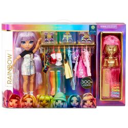 Rainbow High Dream & Design Fashion Studio Playset with Exclusive Blue  Skyler Doll
