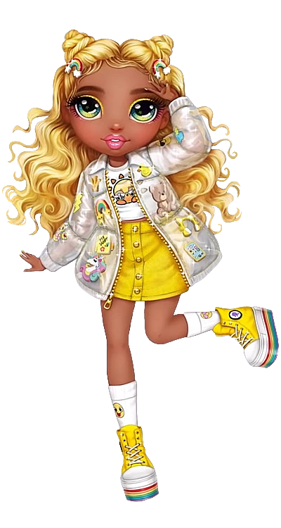 Rainbow High Cheer Sunny Madison ? Yellow Fashion Doll With