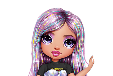 Ludendo - Poupée Rainbow High Core Fashion Doll Meena Fleur - Mini-poupées  - Rue du Commerce