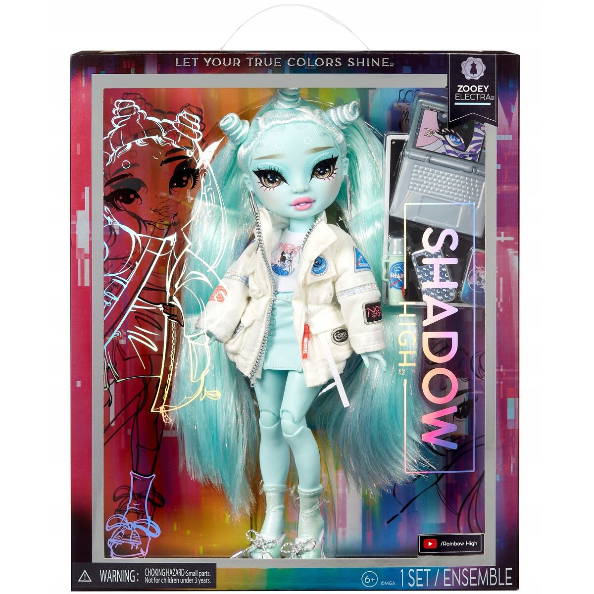 Zooey Electra/Merchandise | Rainbow High Wiki | Fandom