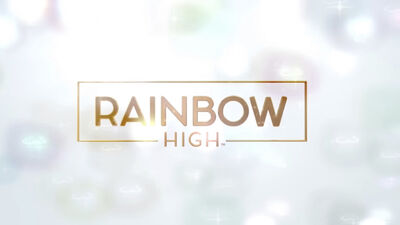 rainbow logo kpop