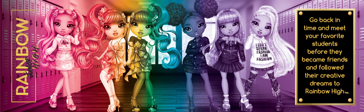 Bambola Rainbow Junior High Speciale - Holly De'Vious, Snodata 22 Cm Con Abito Satinato E Zaino, Ideale 4-12 Anni