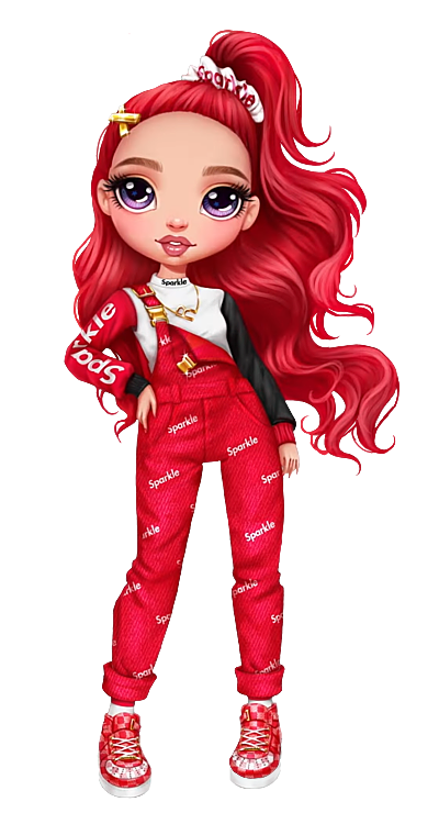 SERIES 1 - Rainbow High Ruby Anderson 🌈 Red Fashion Doll with 2 Outfits