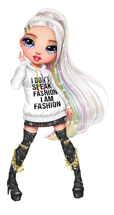 Mga Rainbow High Junior Fashion Ruby Anderson Doll Multicolor