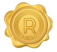 The Rainbow High stamp.