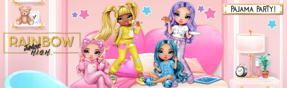 Junior High PJ Party Fashion Doll Assortment