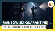 Rainbow Six Quarantine E3 2019 Presentación oficial Ubisoft