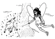 Kimi with the Mountain Goat's kid.