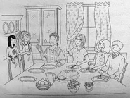 With Rachel, Kirsty, Mr and Mrs Tate in Elodie