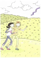 Rachel and Kirsty in the South Korean Edition of Heather the Violet Fairy.