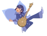 Izzy as she appears in Return to Rainspell Island