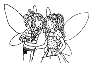 Rachel put her arm around the little fairy's shoulders