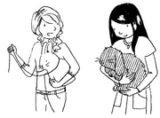 Kirsty Rachel and bunnies