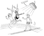 Josie Maya Dylan acrobats