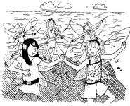 Saffron in Shannon the Ocean Fairy