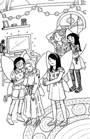 The girls comfort Nur