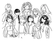 CtSF WeatherFairiesAndGirls.png (572 KB) All the Weather Fairies with Rachel and Kirsty