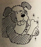 There was a puff of sparkling fairy dust. When the sparkles cleared, a juicy bone was lying between Buttons' front paws.jpg (76 KB) There was a puff of sparkling fairy dust. When the sparkles cleared, a juicy bone was lying between Buttons' front paws.