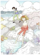 Sk8.png (2.13 MB) Rachel and Kirsty in the South Korean Edition of Sky the Blue Fairy.