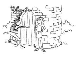 The series begins with simple drawings