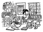 "I love making mince pies," said Rachel Walker