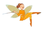 Amber the Orange Fairy.png (105 KB) Amber as she appears in Return to Rainspell Island