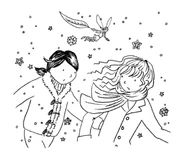 Escaping with the Snow Feather.