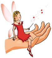 Ruby in the French Edition of Ruby the Red Fairy