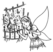 Alexandra breaks the lock