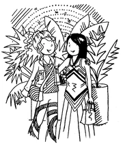 The girls' photoshoot