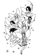 Darcey dance.png (162 KB) Some of the Dance Fairies with Darcey in Taylor the Talent Show Fairy