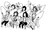 All the Fashion Fairies in Miranda the Beauty Fairy