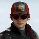 Ash Gold Star Headgear