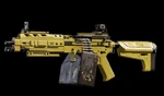Hazmat Yellow LMG-E Skin