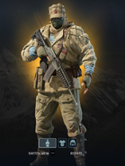 Kapkan in his Vympel Elite Set (In-Game)